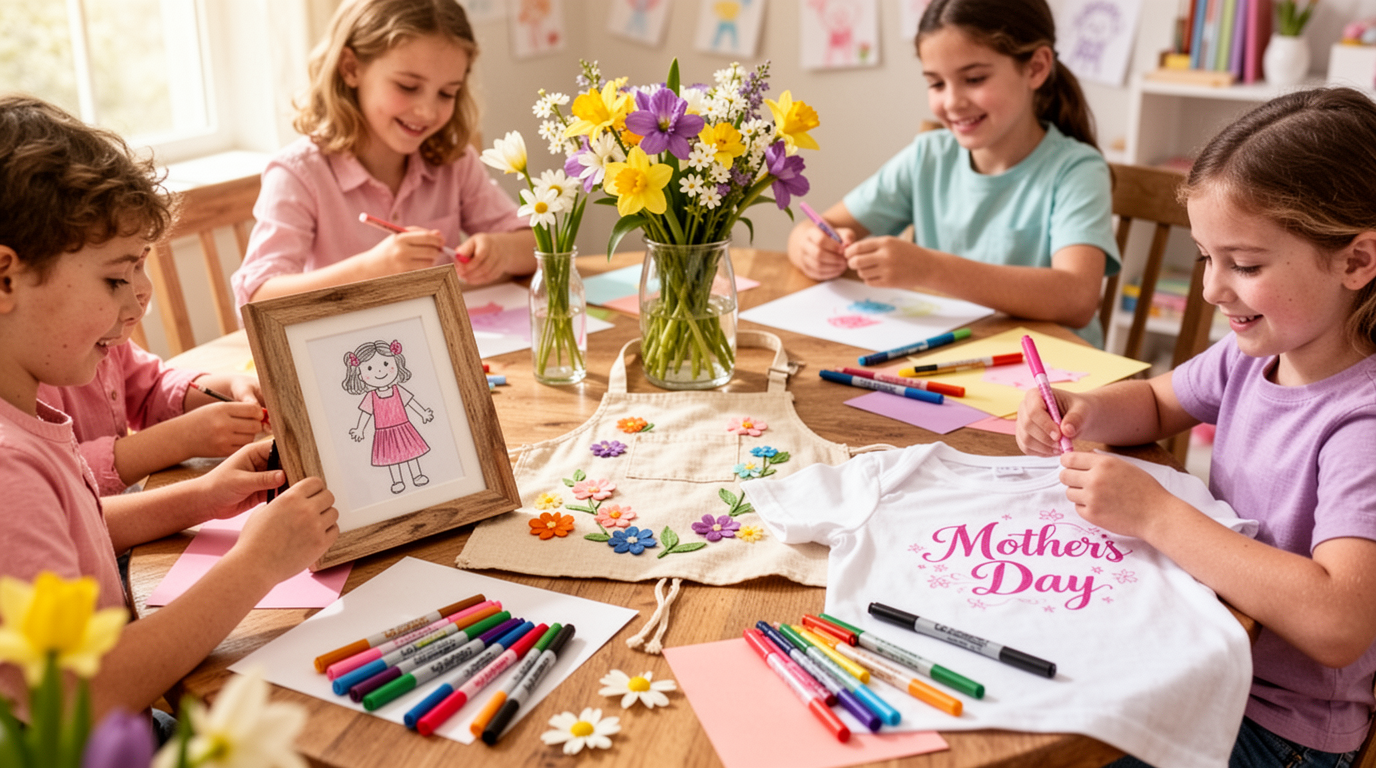 Mother's Day keepsake craft idea for kids