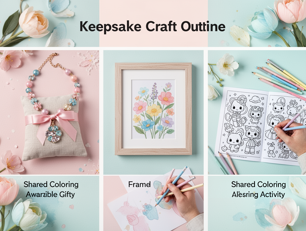 Kids Mother's Day craft that becomes a keepsake