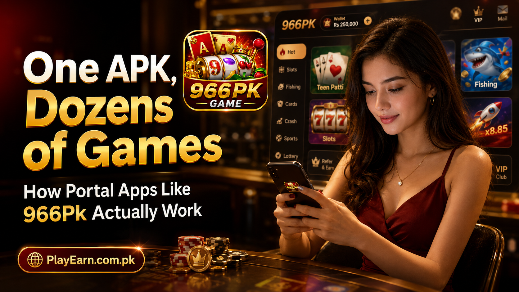 One APK, Dozens of Games: How Portal Apps Like 966Pk Actually Work