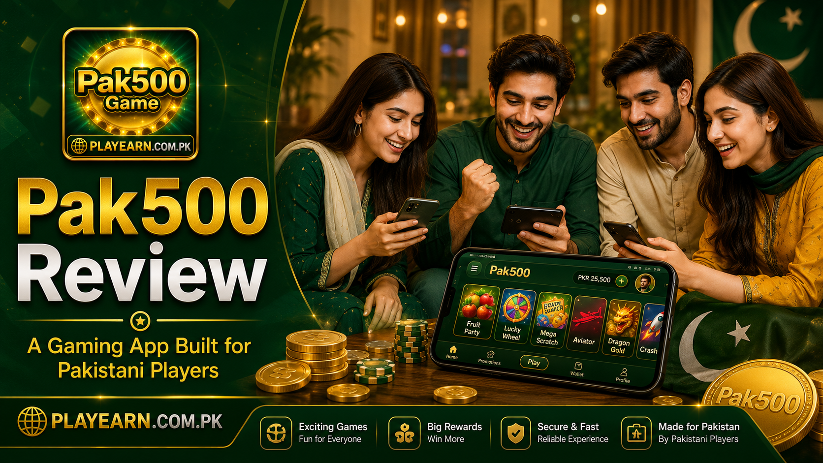 Pak500 Review: What 'Built for Pakistan' Actually Looks Like in an Earning App