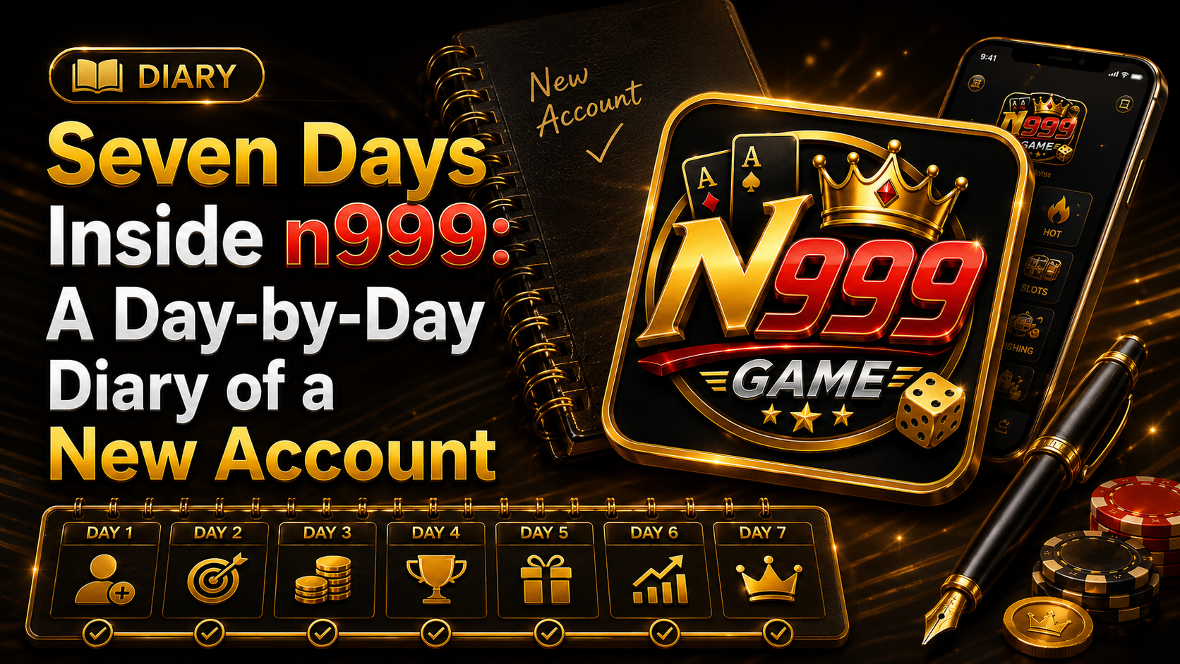 Seven Days Inside n999: A Day-by-Day Diary of a New Account
