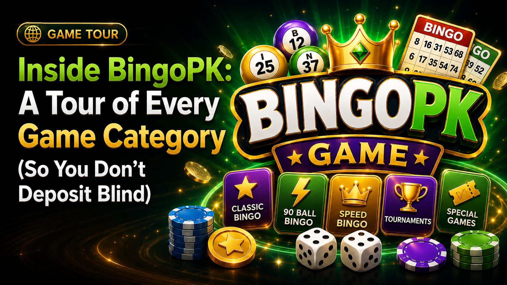 Inside BingoPK: A Tour of Every Game Category (So You Don't Deposit Blind)