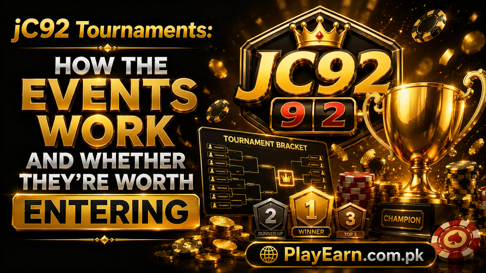 JC92 Tournaments: How the Events Work and Whether They're Worth Entering