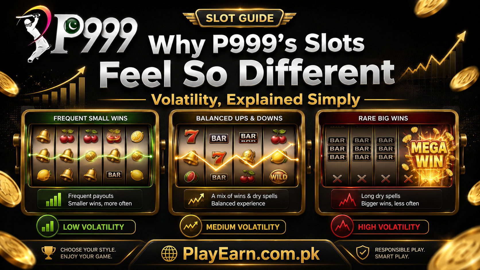 Why P999's Slots Feel So Different From Each Other: Volatility, Explained Simply