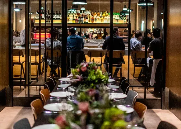 PRIVATE ROOM + HALF-BAR AREA at Boqueria DC: Penn Quarter