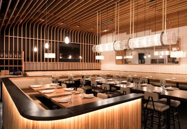 HALF DINING ROOM at Boqueria NYC: Times Square