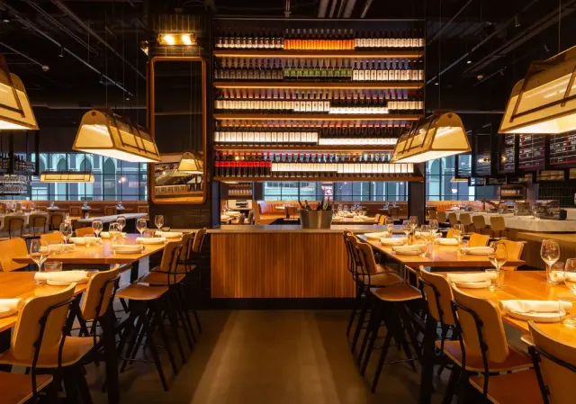 HALF OPEN KITCHEN VIEW at Boqueria TN: Fifth & Broadway
