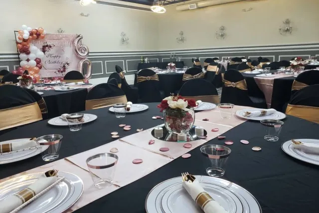 Lower Event Hall - Bottom Floor at CH Banquet and Event Halls