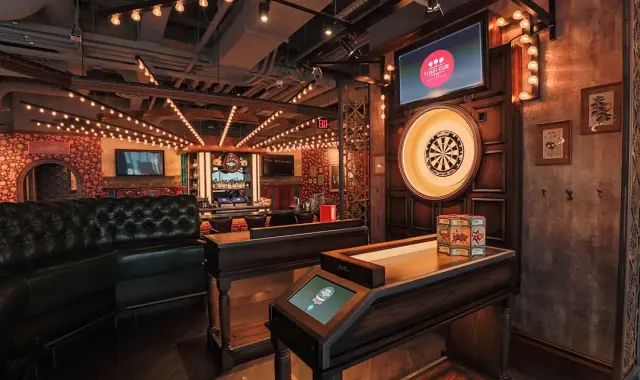 Main Room at Flight Club Washington D.C.