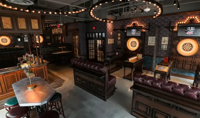 The Victorian Room at Flight Club Washington D.C.