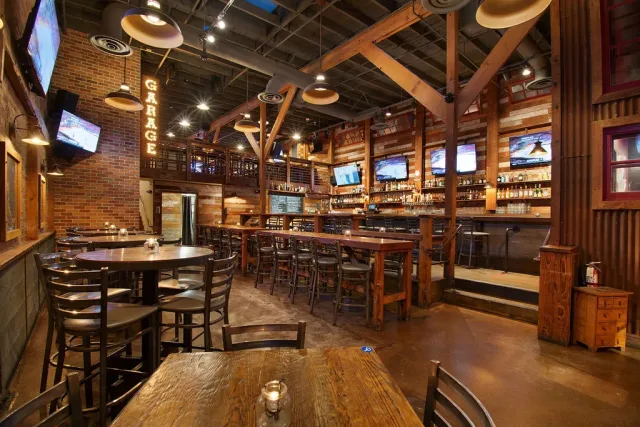 Downstairs Main Floor at Garage Kitchen + Bar