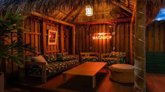No Vacancy Corner at Palm Tree Club