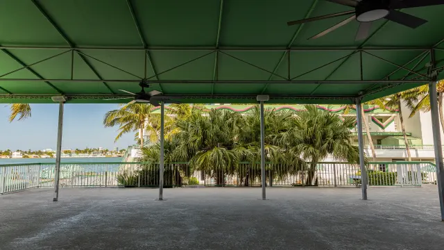 Second Floor Deck at Palm Tree Club