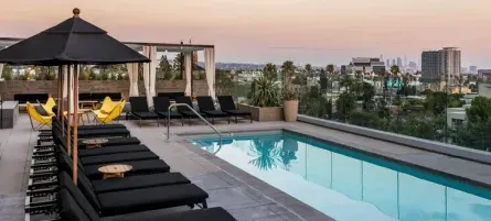 5th Floor Skyline at Kimpton Everly Hollywood