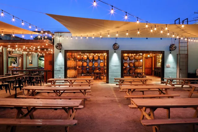 Picnic Patio  at Lazarus Brewing: East Sixth 