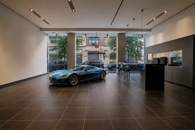Lamborghini Showroom at Manhattan Motorcars