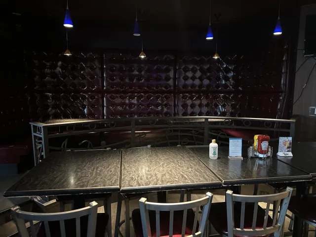 VIP Booth and Side Stage Area at Mike and Mona’s Bistro