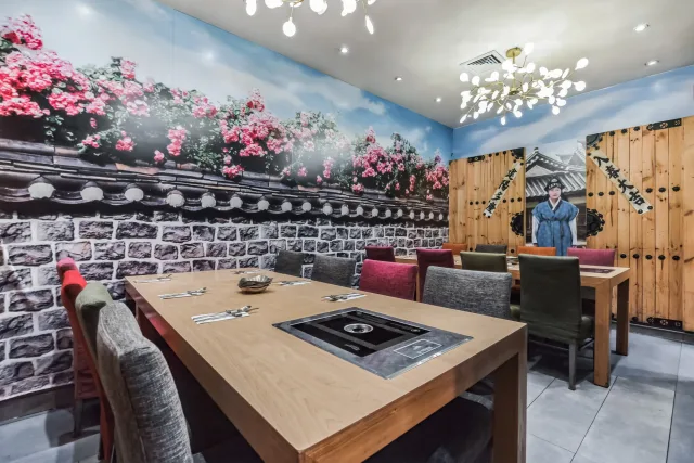 2nd floor - Palace Wall Room at miss KOREA BBQ