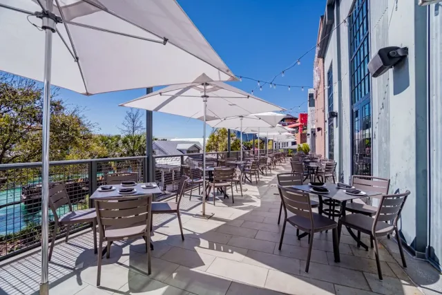 Upstairs Patio at Morimoto Asia