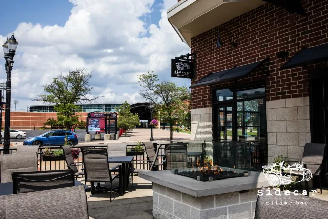 Patio at Sidecar Slider Bar - Lansing