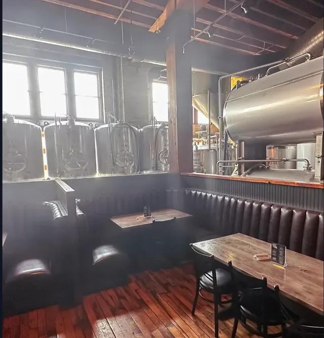 Brewery Dining Area at The Explorium Brewpub Third Ward
