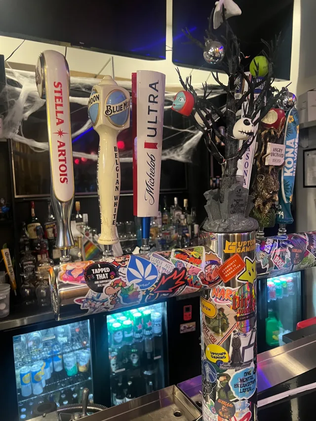 BAR AREA & BAR EQUIPMENT at Uptown Gaming Bar & Lounge 
