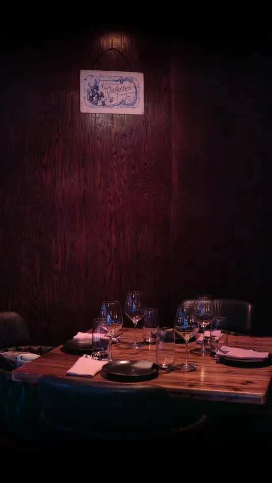 Wine Room at Violette's