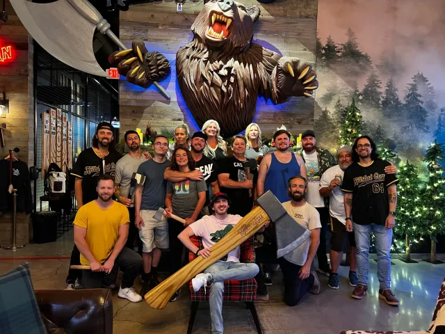 The Mighty Axe fly through