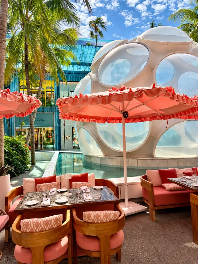 Outdoor Terrace at Sofia Italian Restaurant