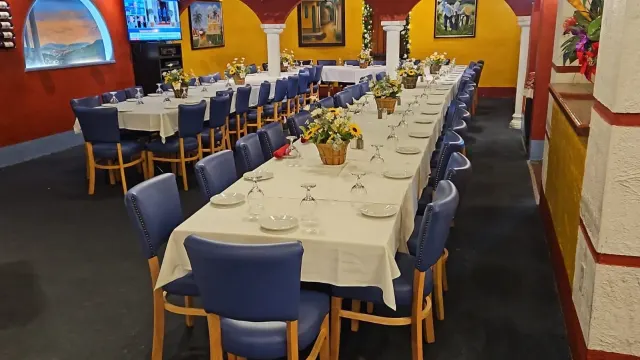 Semi-private bar area at El Novillo Restaurant (Bird road-South miami)