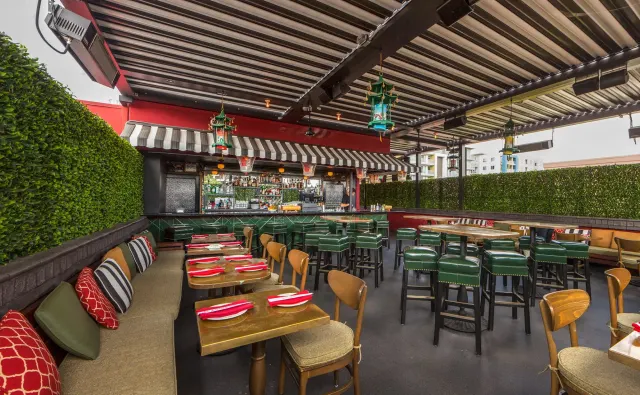 Rooftop at Formosa Cafe