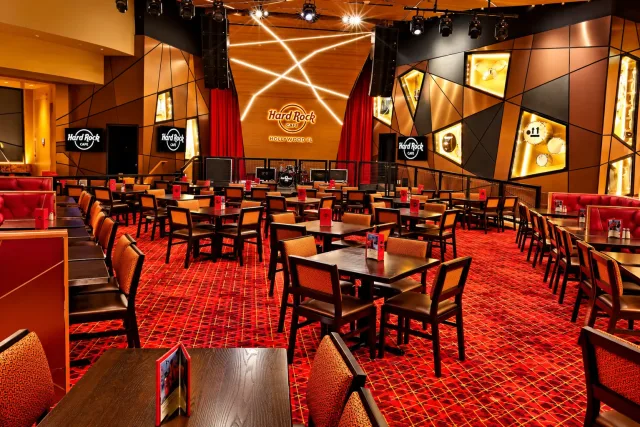 Main Dining Area at Hard Rock Cafe: Hollywood FL