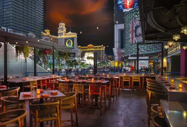 Balcony (Up) at Rosa Mexicano - Las Vegas