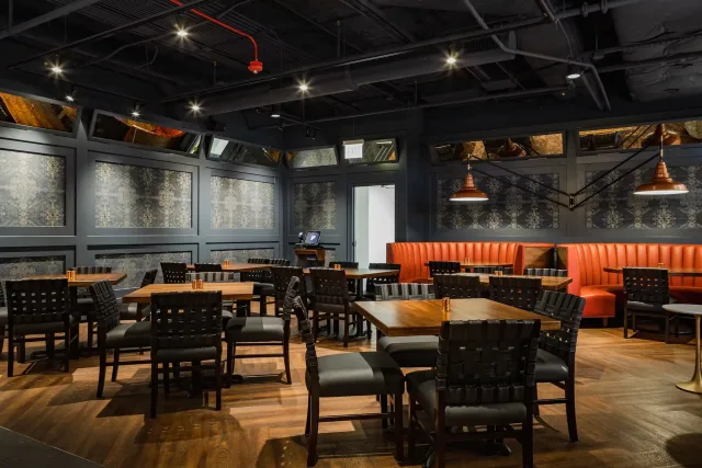 Private Dining Area at 90th Meridian
