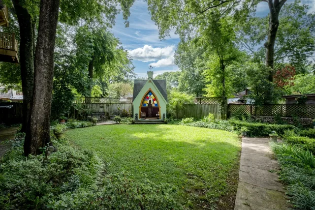 The Secret Crystal Garden at The Empress of Little Rock