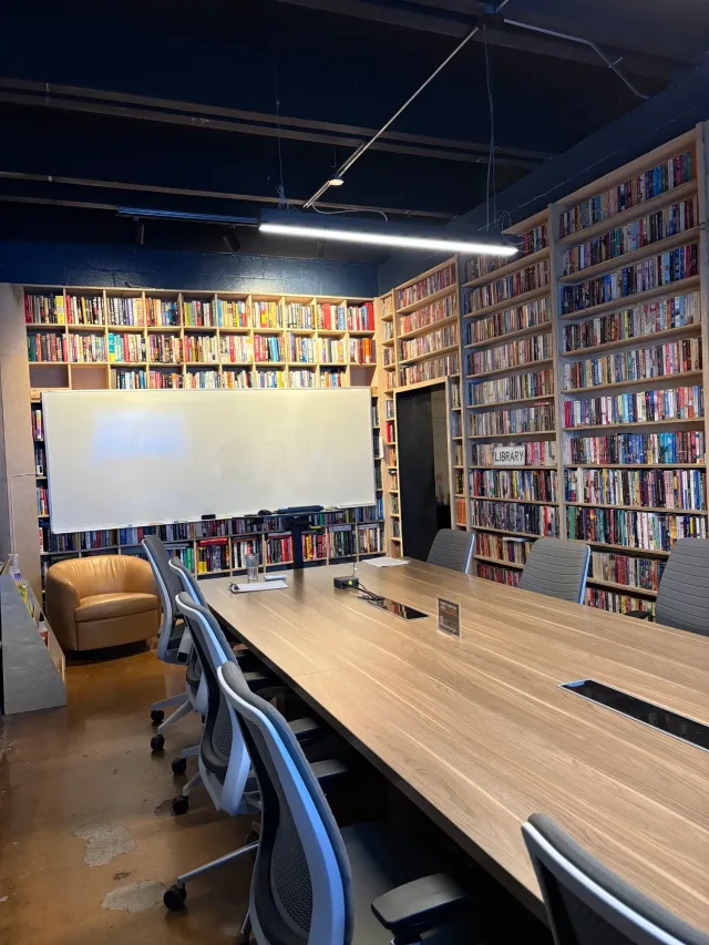 The Library-Conference Room at Music City Work Club