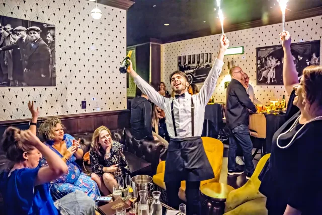 VIP Sofa Section at Roaring Social - Alpharetta