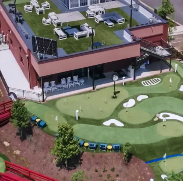 Back 9 Putting Green at Fairway Social - Alpharetta