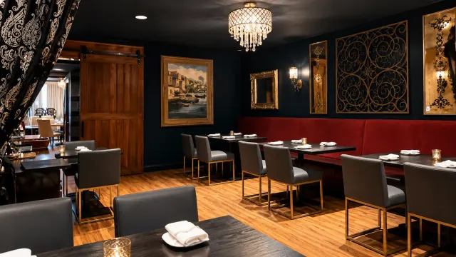Back Room at Bellamy's Restaurant