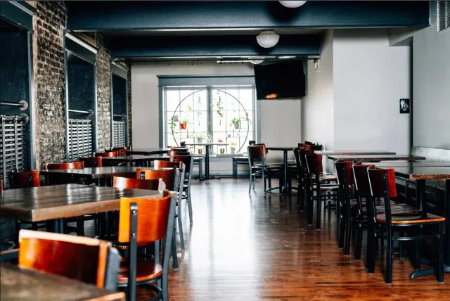 Mezzanine at ERIS Brewery and Cider House