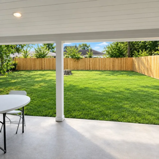 Backyard at The PlayboiHive