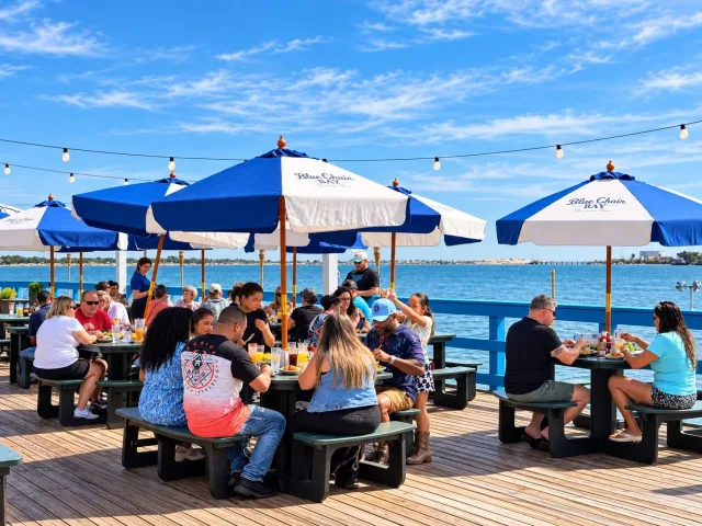 Main Deck at The Sandollar Restaurant