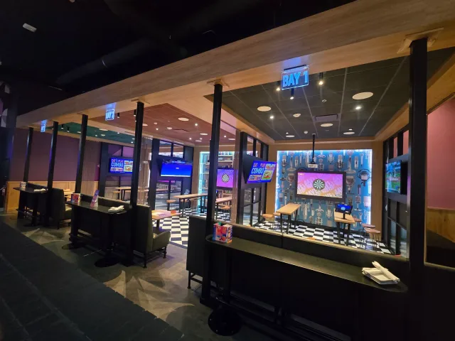 Dart & Shufleboard Game Suites at Dave & Buster's - Arcadia, CA