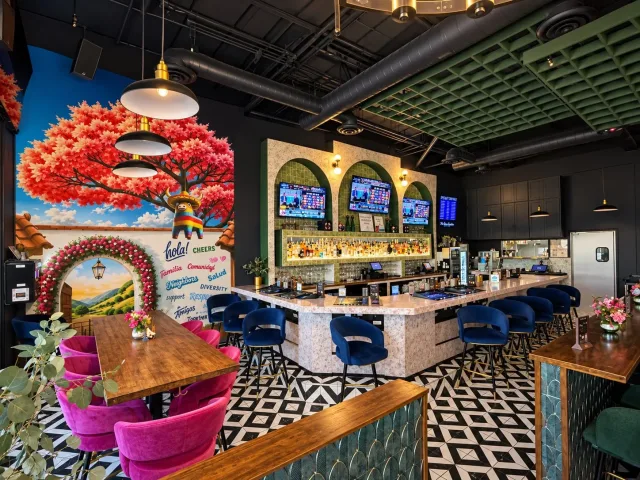 Bar at The Vegas Cantina