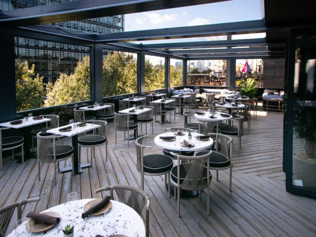 Rooftop Bar & Skyline Patio at Azara