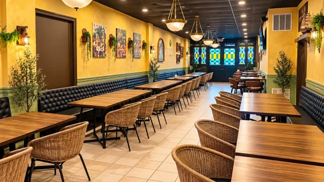 Main dining area at Mestizo Kitchen and Cafe