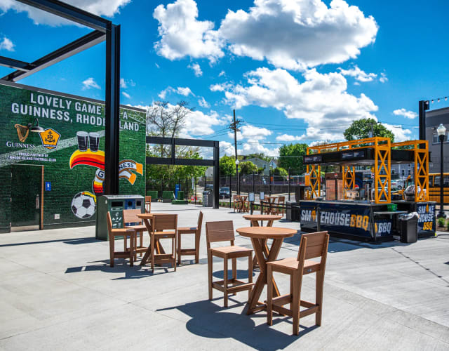 Centreville Bank Stadium: Beer Garden photo 1