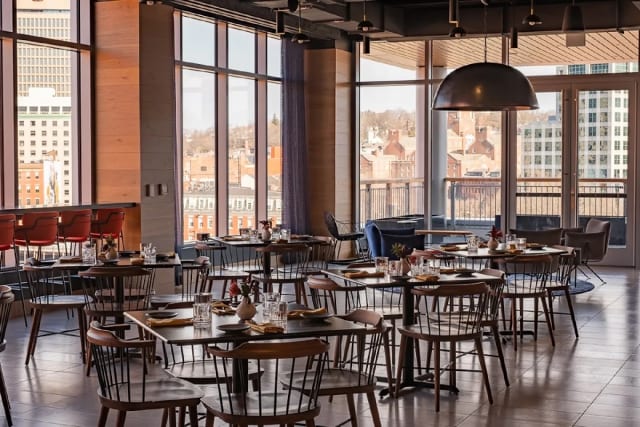 Blue Violet Rooftop & Bar at Aloft Downtown Providence