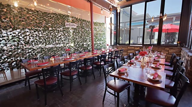 Garden Room at Davanti Enoteca Del Mar
