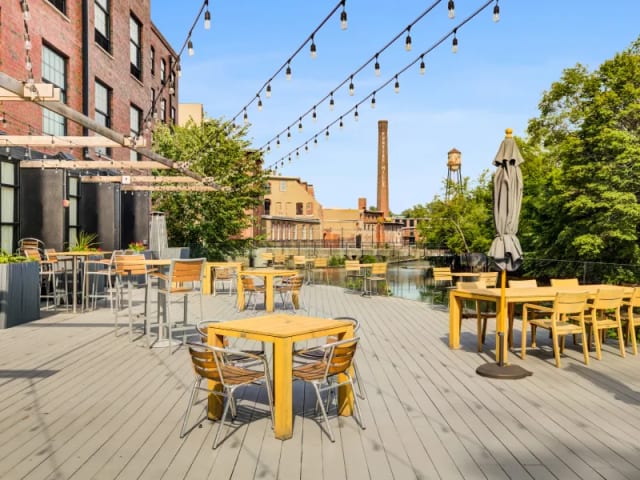 Riverview Deck at The LOOM Hotel